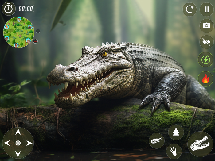 Wild Animals Crocodile Games