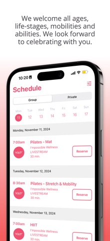 I'mpossible Wellness screenshot