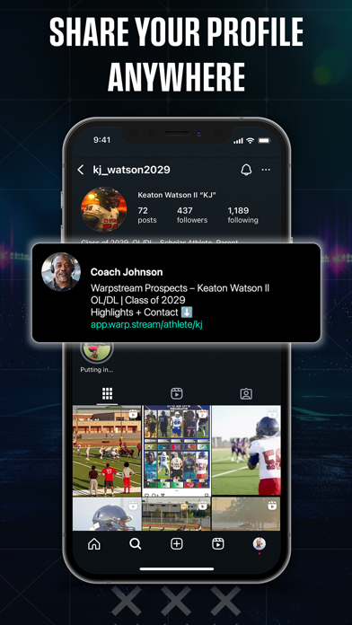 Warpstream – Sports Highlights iPhone screenshot 7 - Sports app