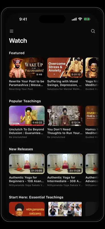 Ask Nithyananda AI screenshot 7 of 7