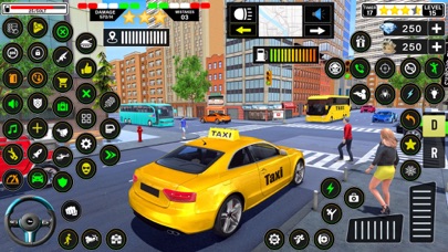 City Car Driving: Taxi Games Screenshot