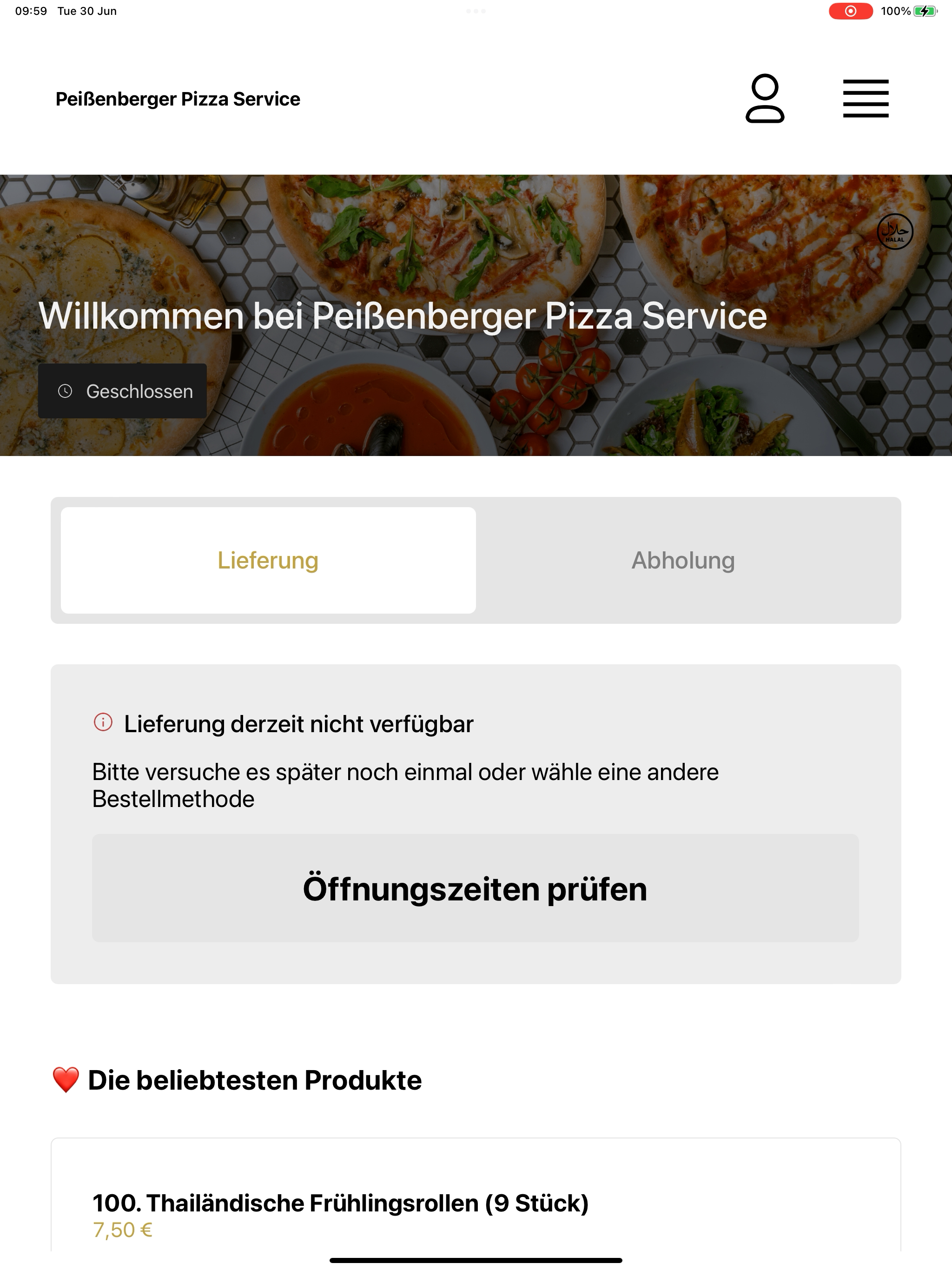 Peißenberger Pizza Service screenshot 14