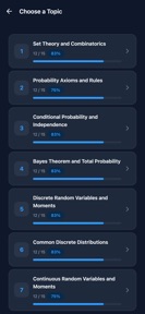 Actuarial P Probability Prep screenshot