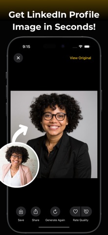 Professional AI Headshot: PRO Screenshot 2 of 5