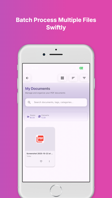 ScanToPDF Plus :Scan & Convert screenshot