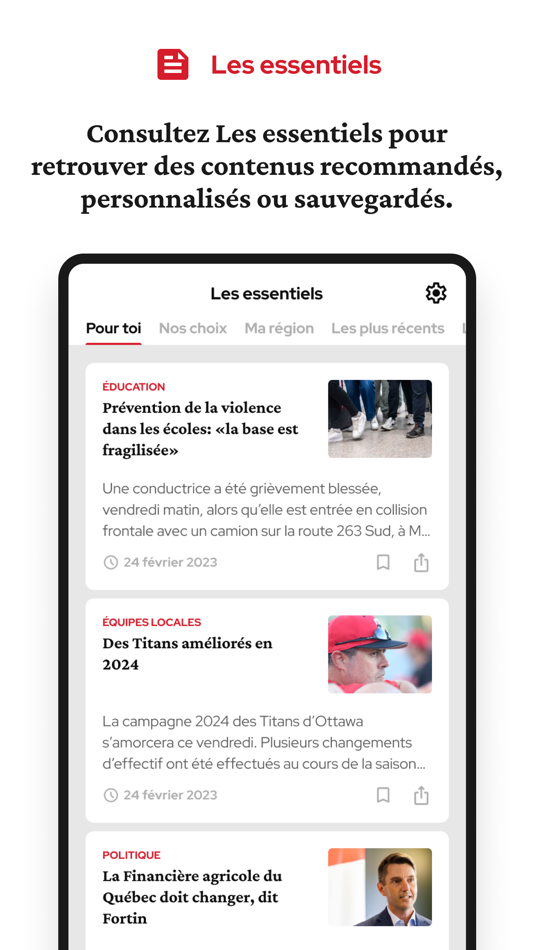 #4. Le Droit (iOS) By: Cooperative nationale de l'information independante, Coop de solidarite
