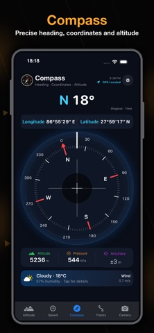 Compass: GPS Altimeter Screenshot 2 of 5