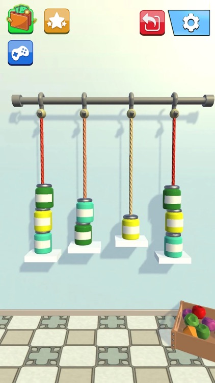 Sort By Rope - Sorting Game