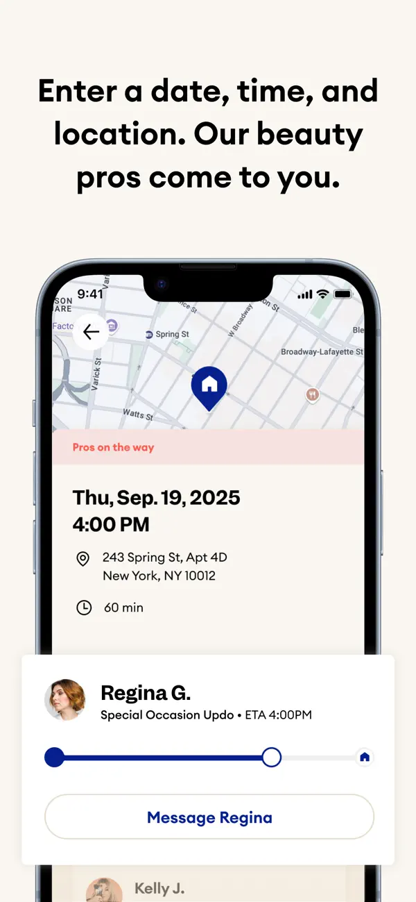 #4. Glamsquad: On-Demand Salon App (iOS) Av: Glamsquad
