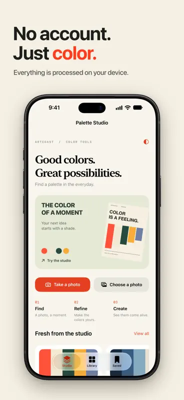 Palette Hunt: Farbe & Poster screenshot 6 of 8