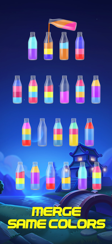 Water Bottle Sort: Color Games screenshot 4