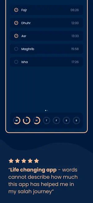 Pillars: Prayer Times & Qibla iPhone screenshot 4