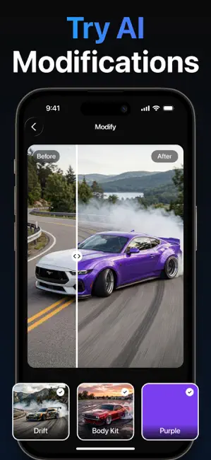Modyfy: AI Car Designer iPhone screenshot 3