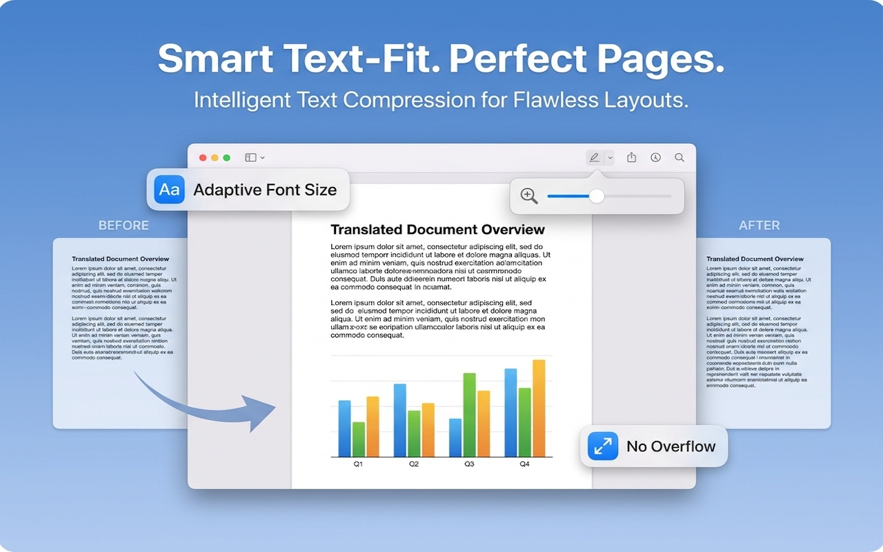 PDFTranslator: Keep Layout