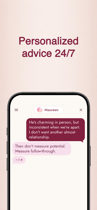 Alora: Relationship Advice Screenshot 2 of 6