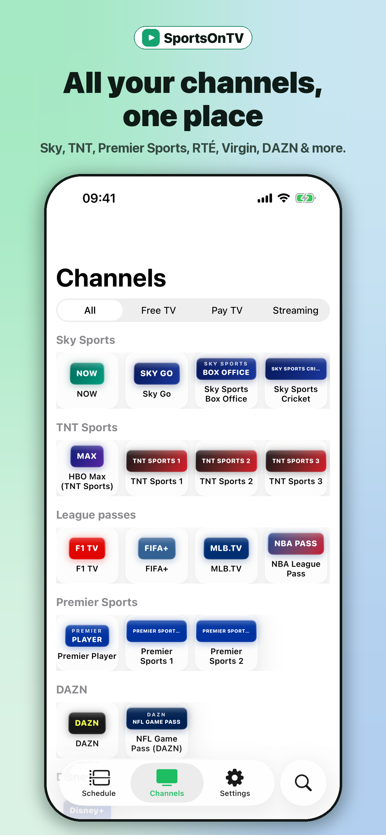 SportsOnTV screenshot 4