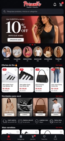 Presents screenshot