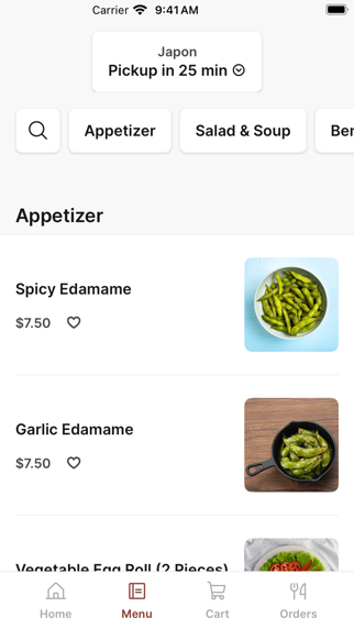 App screenshot