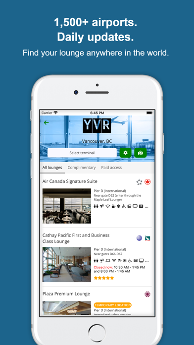 LoungeReview: Airport Lounges Screenshot