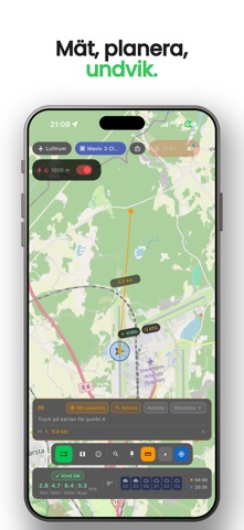 DrönarKollen – Luftrum & karta iPhone screenshot 10