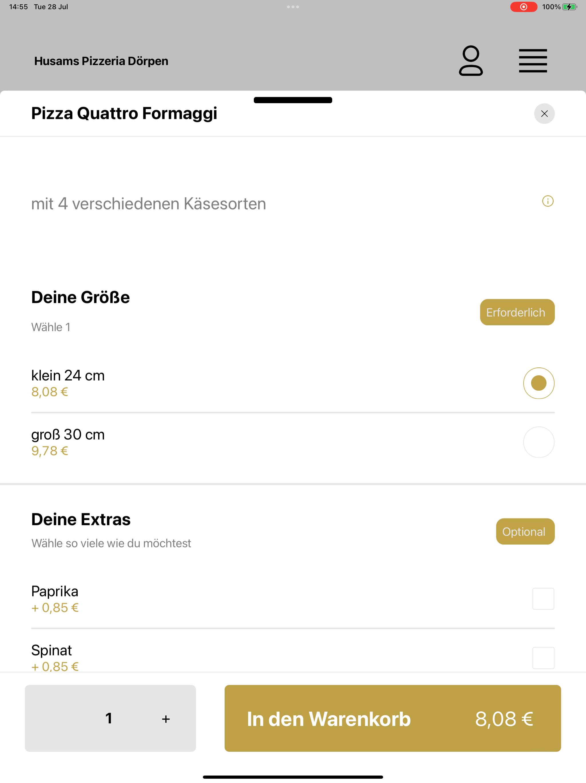 Husams Pizzeria screenshot 15