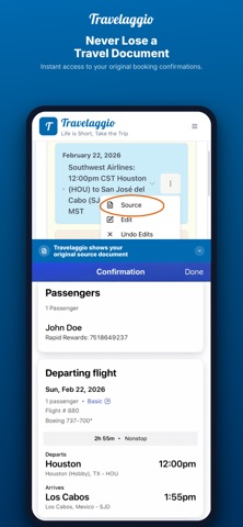 Travelaggio screenshot