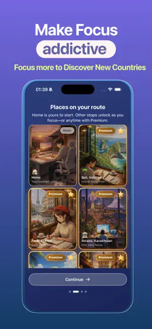 FocusVoyage - ADHD Focus Timer screenshot 2