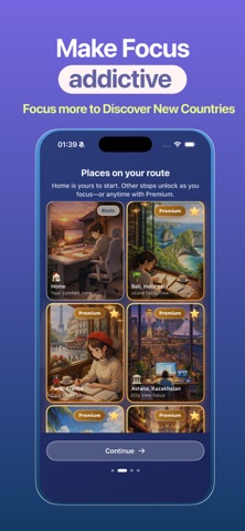 FocusVoyage - ADHD Focus Timer Screenshot 2 of 4