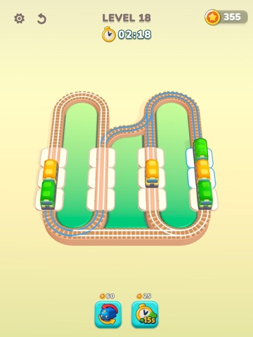 Train Sorting Puzzle iPad screenshot