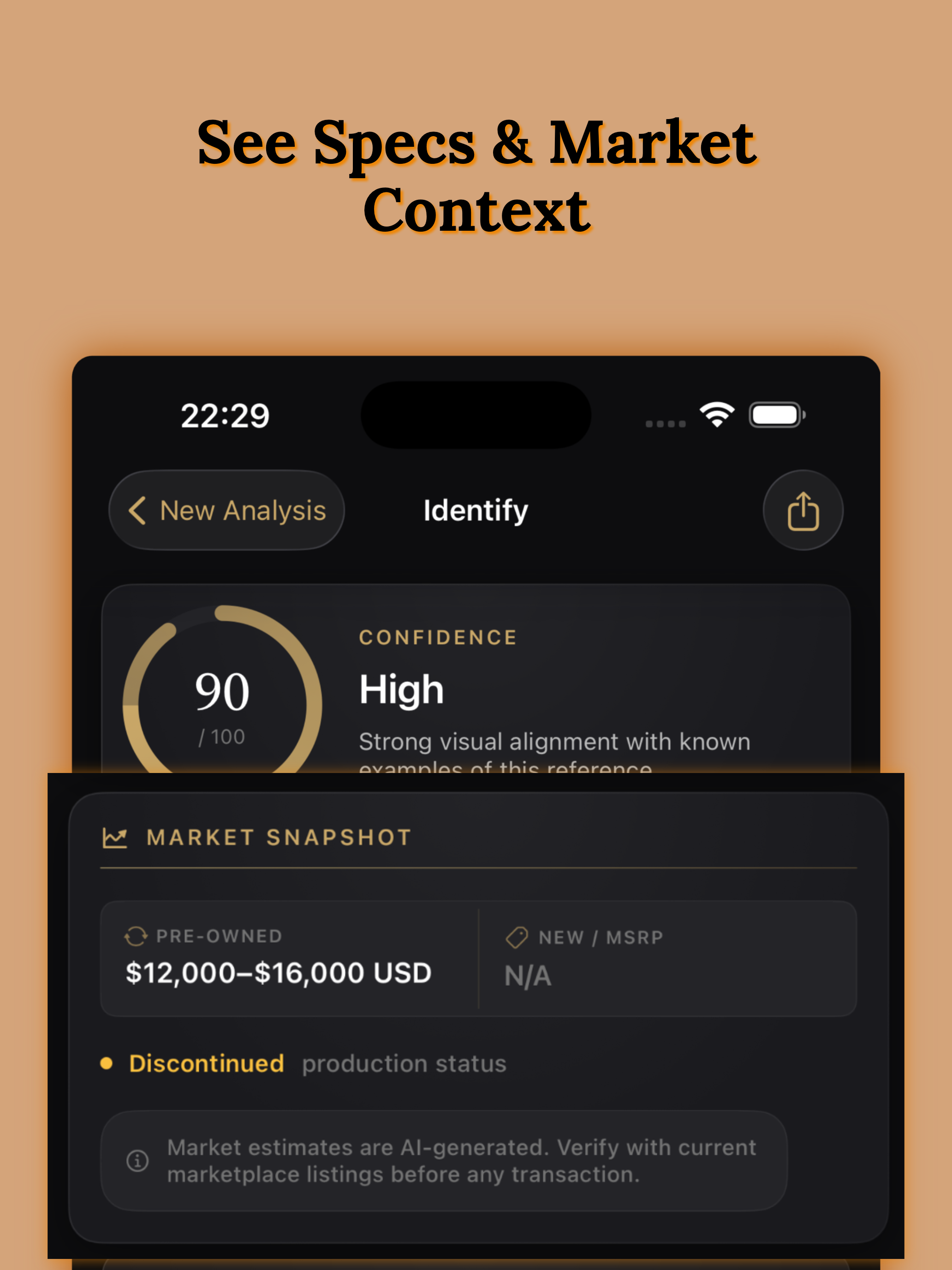 Watch Proof: Value Scanner