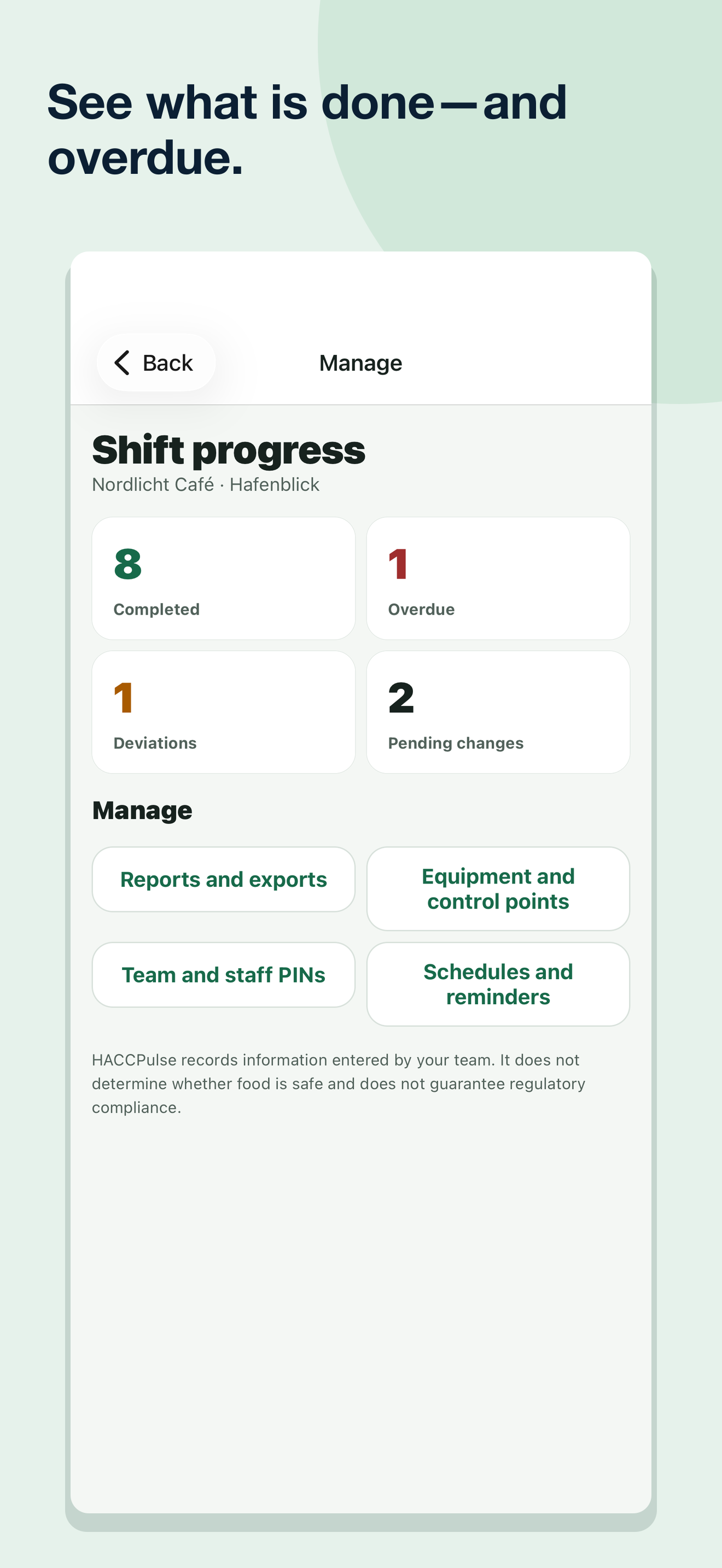 HACCPulse: Food Safety Log screenshot 8