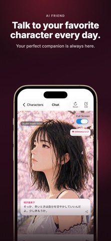 AI Friend: Girlfriend Chat iPhone screenshot