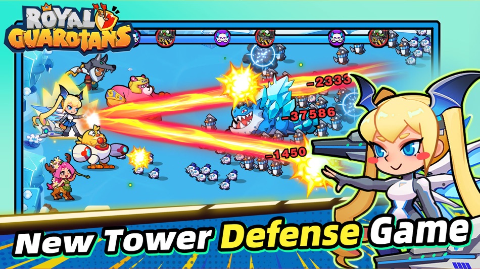 #3. Royal Guardians (iOS) Podle: Mofish, Inc.