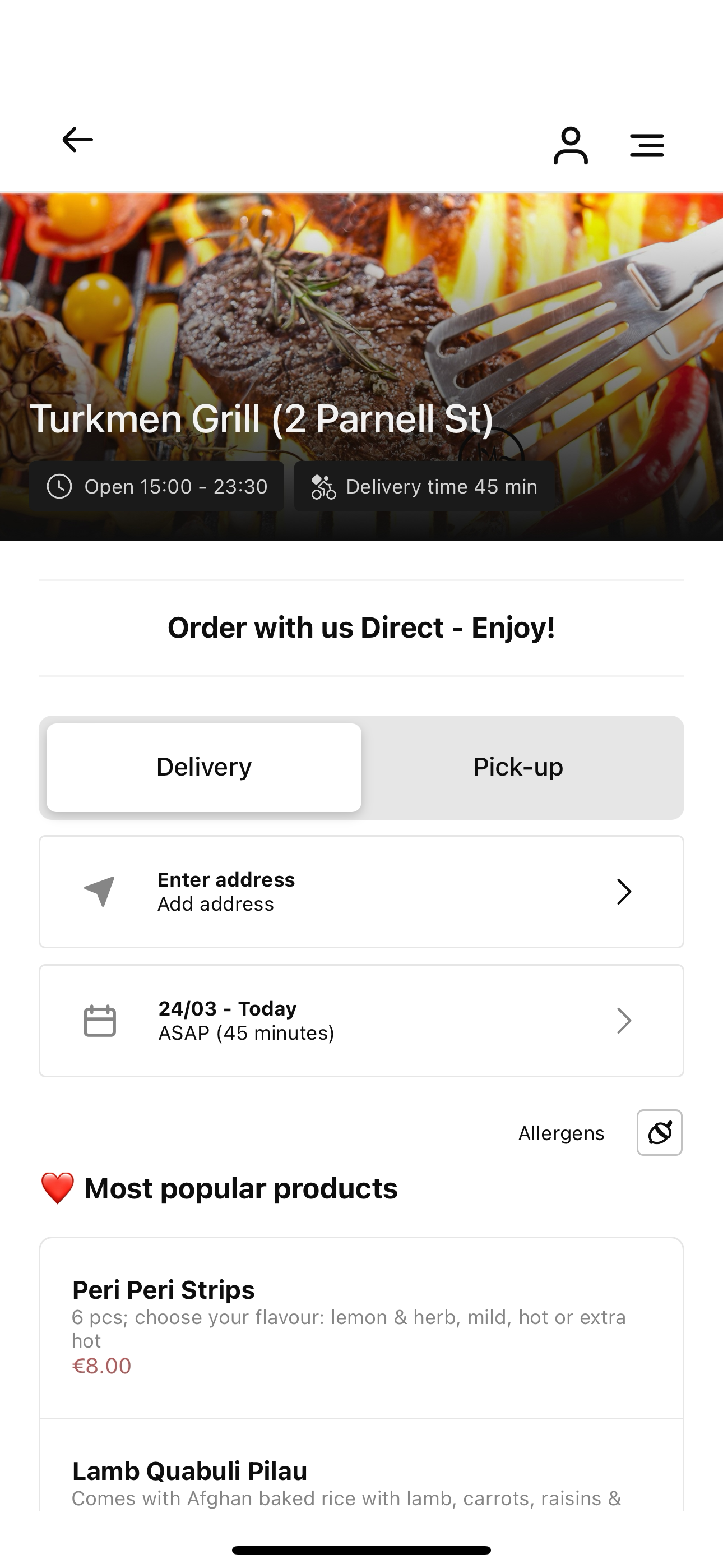 Turkmen Grill Limerick IE