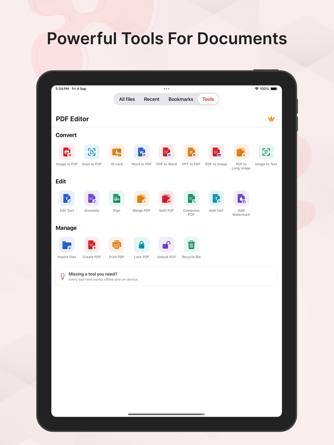 Screenshot 9 of Document Reader & PDF Editor