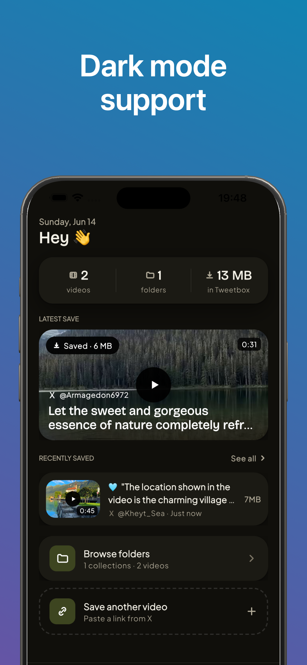 Tweetbox - Save Twitter Videos screenshot 4