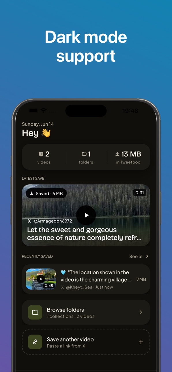 iPhone screenshot
