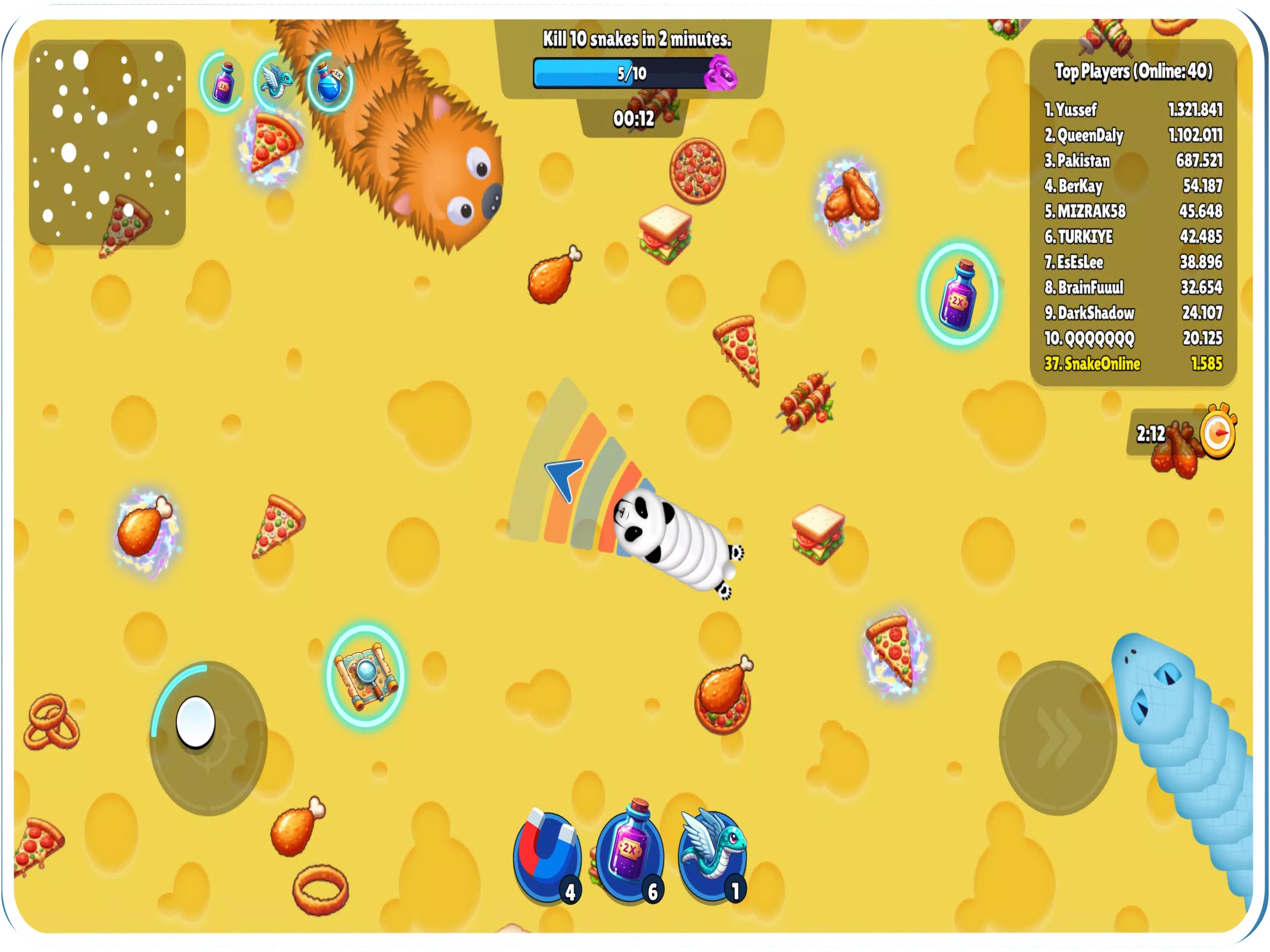 Online Snake – IO Worm Clash