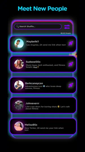 Anonim Chat - Izy screenshot 1