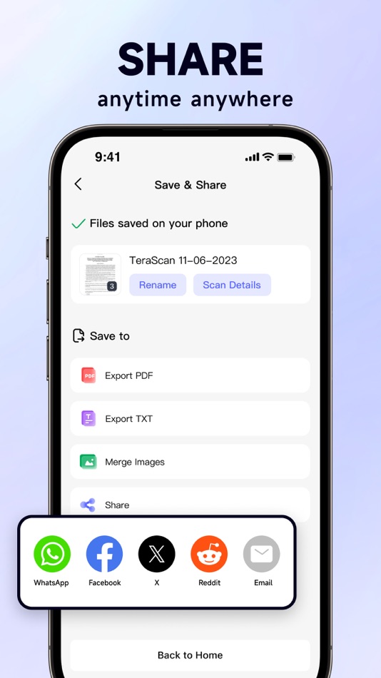 #8. TeraScan - AI PDF Scanner (iOS) Podle: FLEXTECH INC.