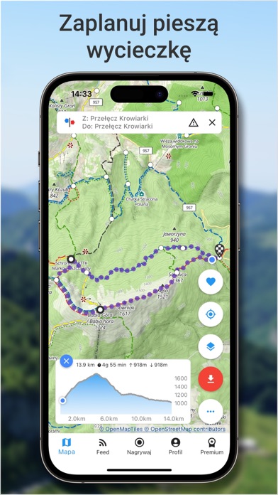 Szlaki - Mapa turystyczna Screenshot