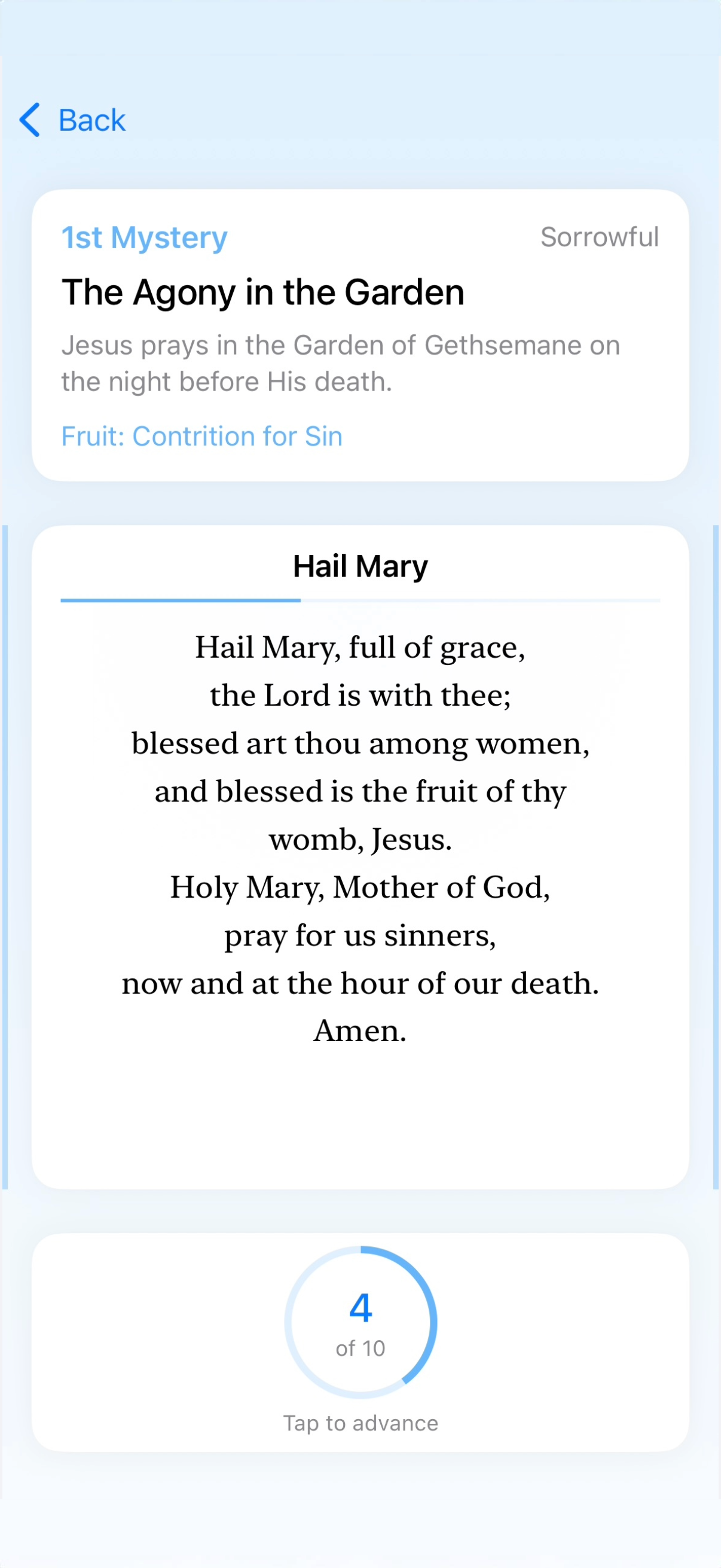 Rosary Champ screenshot 3