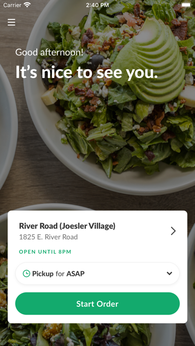 Screenshot 2 of Choice Greens App