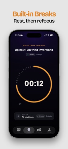 Practice Timer: Music Planner iPhone screenshot