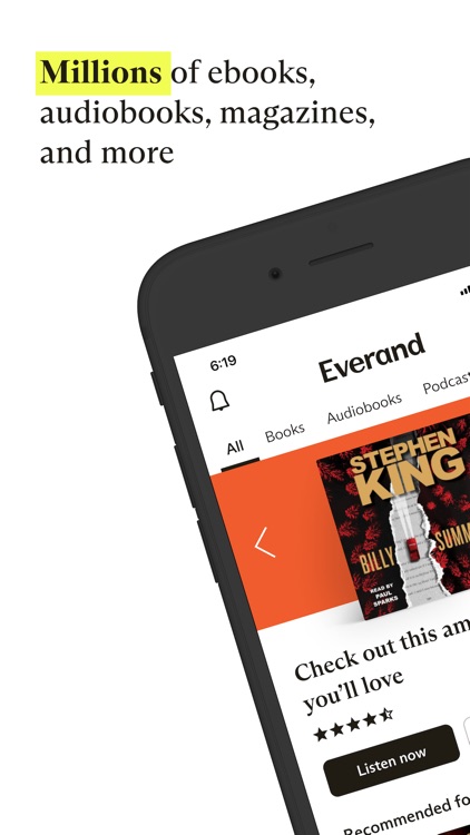 Everand: Audiobooks & Ebooks