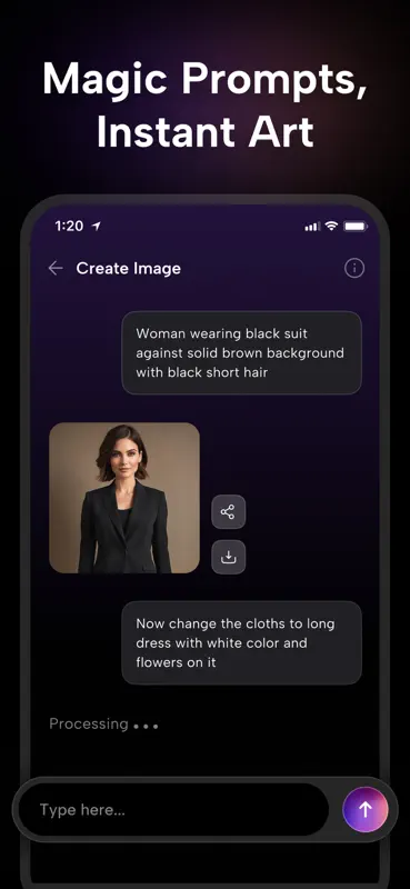 Flux Kontext - AI Photo Editor screenshot 4 of 5