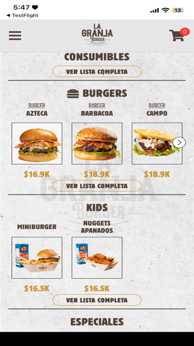 Screenshot #3 pour La Granja Burger