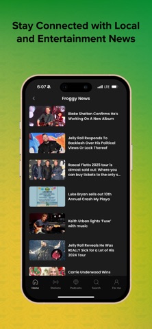 I Love Froggy 95 iPhone screenshot