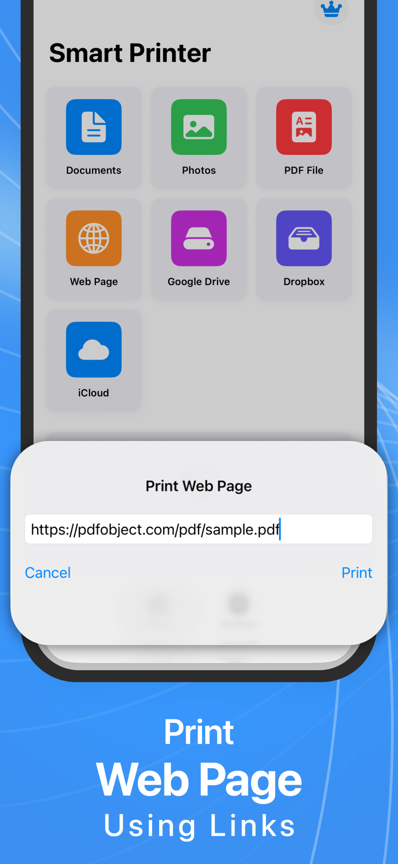 Smart Printer : Instaprint App