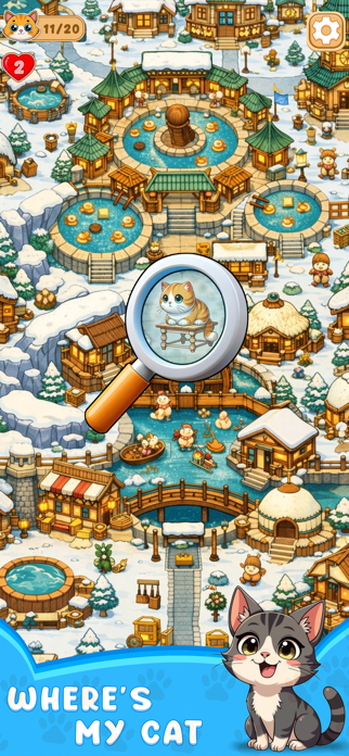 Find the Cat : Hidden Objects Screenshot 4 of 6